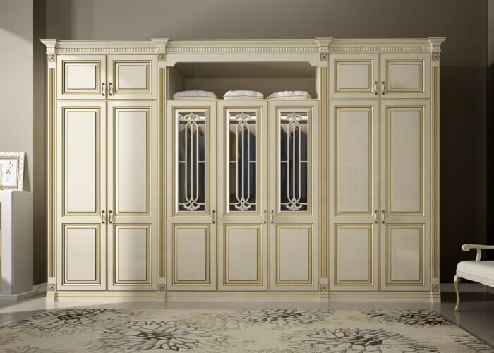 Best quality white open wardrobe cabinets china supplier