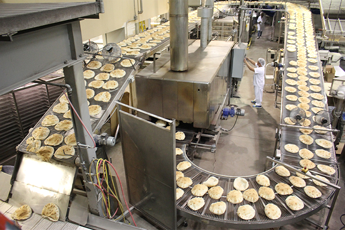 Bagels, tortillas and tortilla wraps,  panini, balady, and naan breads manufacturers