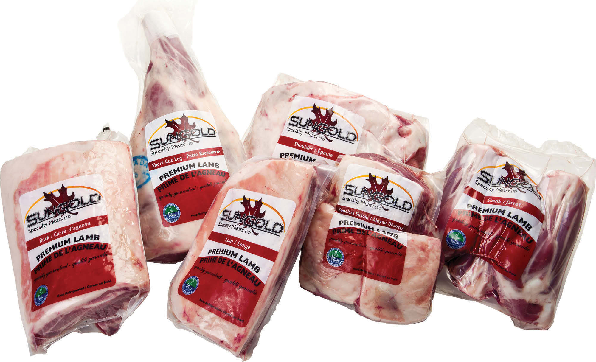 SunGold Specialty Meats Ltd.  -  Lamb Specifications