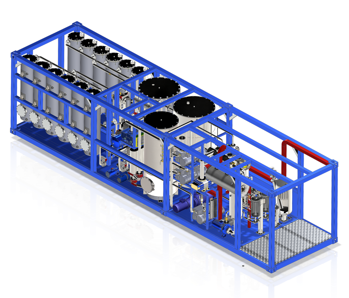 GlobeCore Transformer Oil Regeneration Plant with Fuller Earth reactivation system CMM 12R/4000