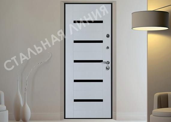 Security doors with decoration