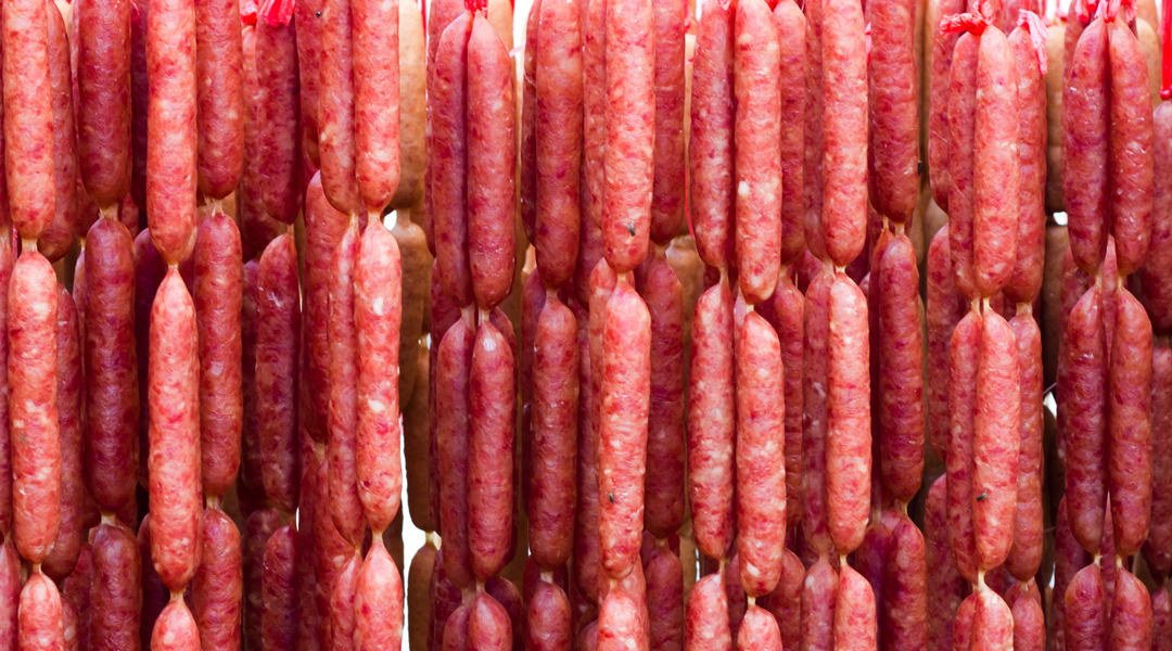 تمباکو نوشی sausages