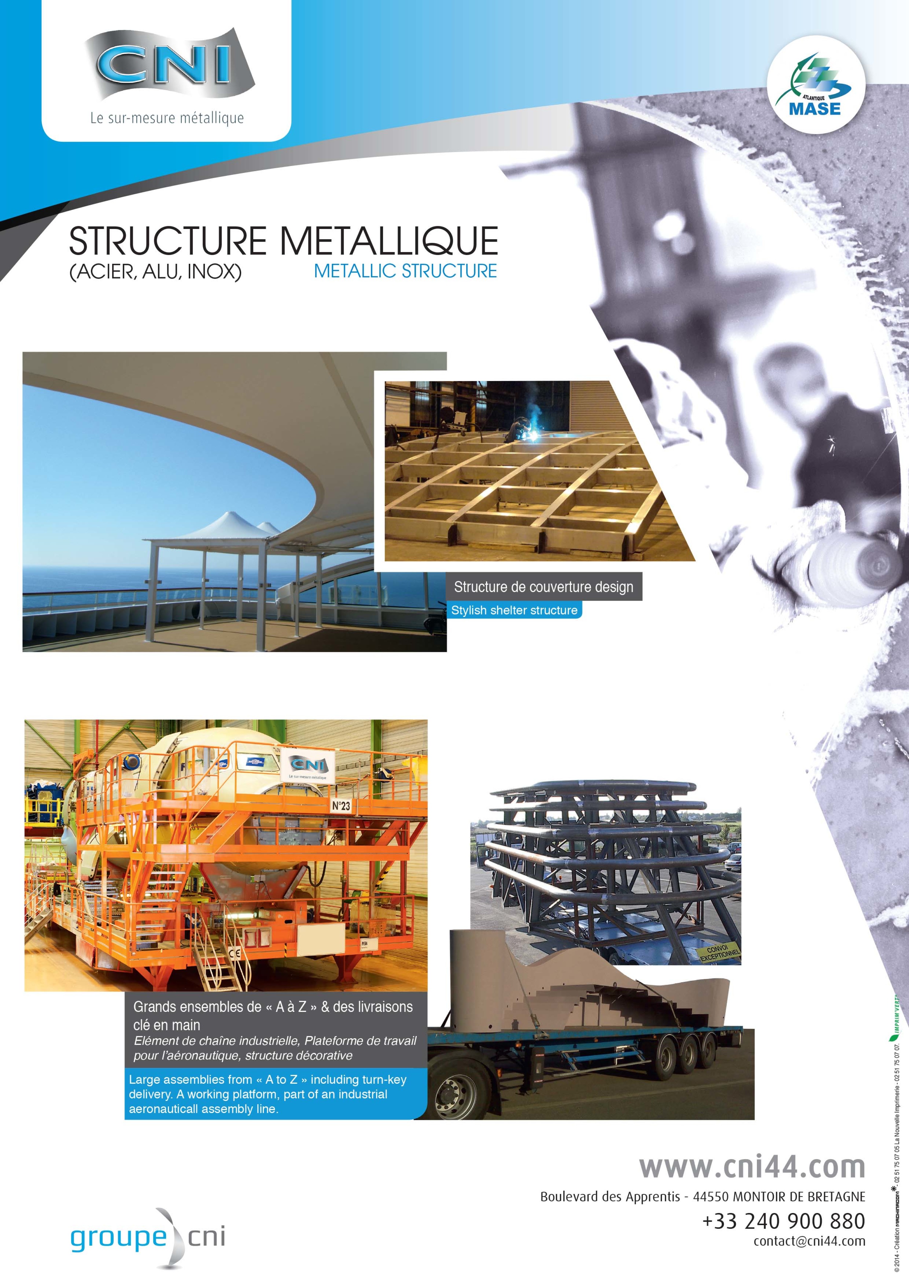 METALLIC STRUCTURE