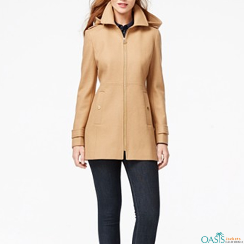 Beige Women’s Pea Coat