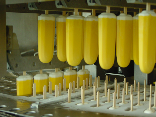 Manufacture of ice cream