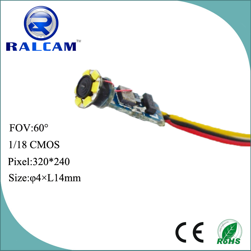 D4.0*L14mm 320*240 pixels camera module for medical endoscope