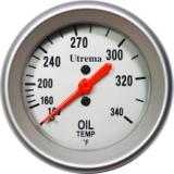 Utrema Auto Mechanical Oil Temperature Gauge 2-1/16