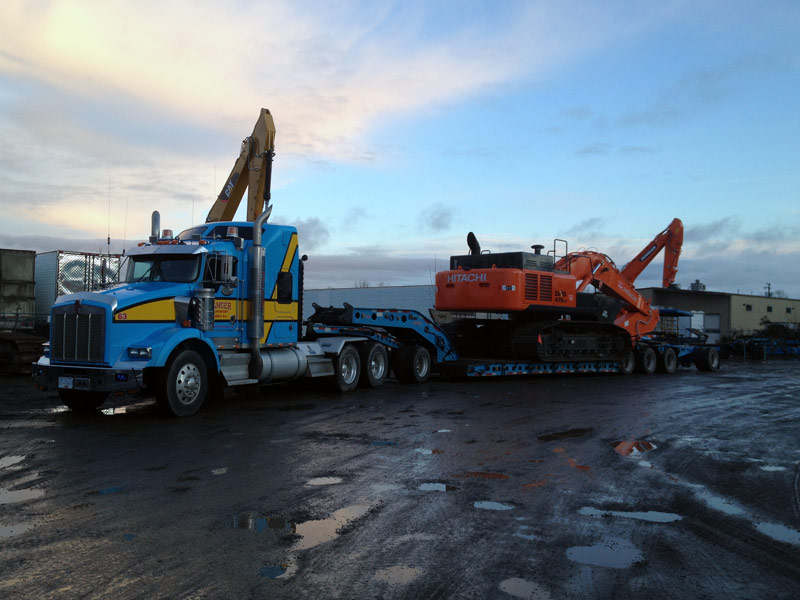 Oil field, hauling and transport