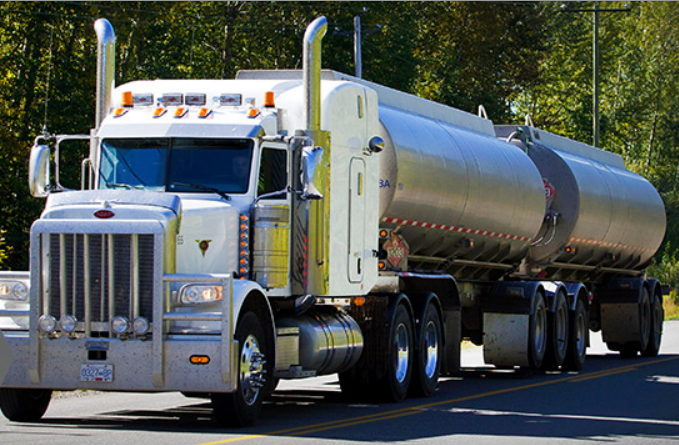 Road transport services, tanker, chemical products