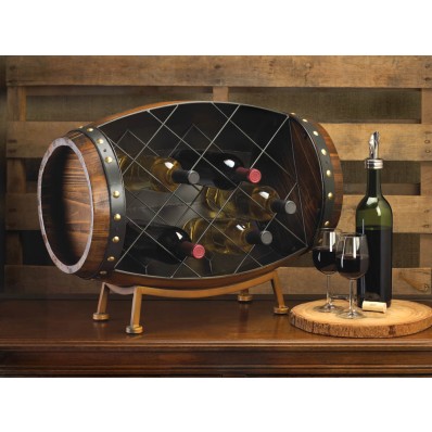 Cask Wine Bottle Rack