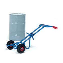 Steel Drum Trolley with Soild Rubber Wheels - 1065