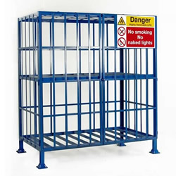 Work Gear Static Cylinder Storage Cage For 8 x Propane Type Cylinders - SC502