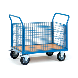 Mesh Box Cart Trolley - 1000 x 600mm - 1551