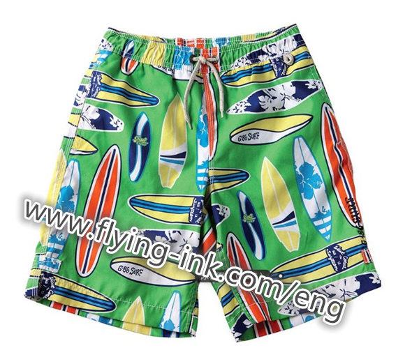 sublimation litho ink for beach shorts