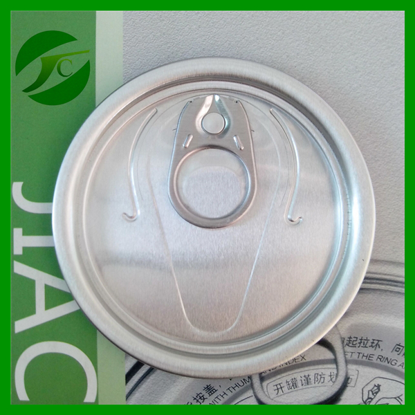 211# aluminium easy open with pour spout for oil packing 