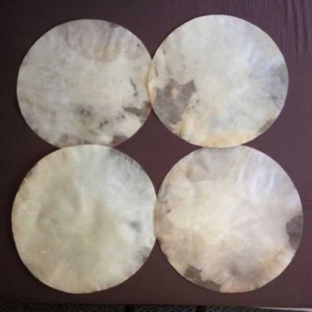 22 INCHES GOAT SKIN VELLUM HEAD FOR BODHRAN OR DJEMBE