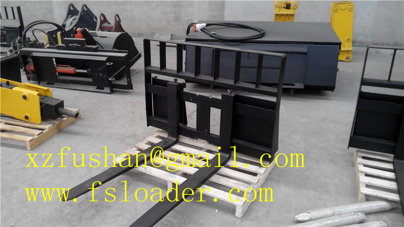 pallet fork for skid loader,tractor pallet fork