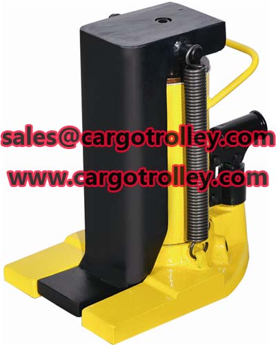 Hydraulic toe jack features and price list