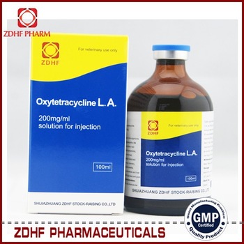 veterinary antibiotic drugs oxytetracycline injection 10% 20% 