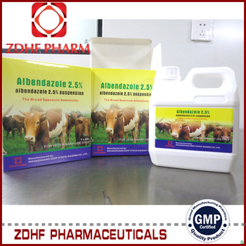 veterinary parasite drugs albendazole suspension for cattles 