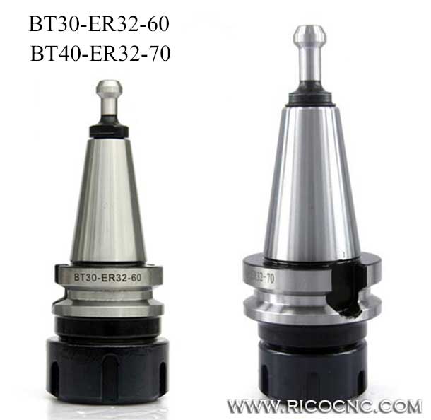 BT 30 BT40 Precision ER Tool Holders for CNC Machines