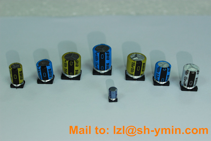 Sleeve SMD aluminum electrolytic capacitor