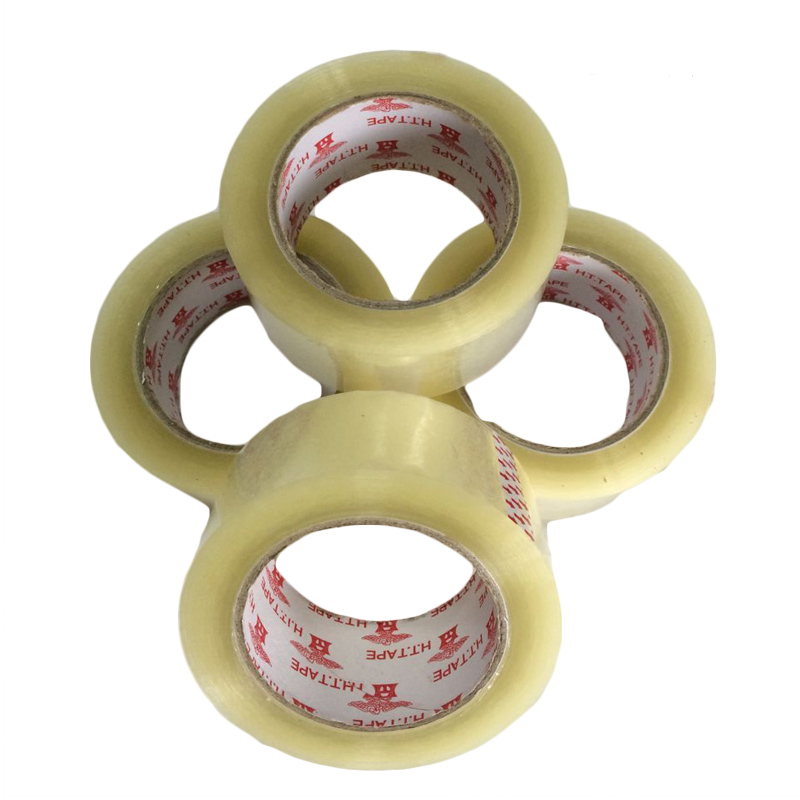 Yuanjinghe Clear Bopp Packing Tape Bopp Adhesive Tape Manufacturer Carton Sealing Packaging Tape