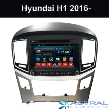 Hyundai Auto Radio Dvd System Android Quad Core H1 2017 2016 Factory China