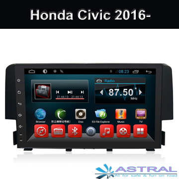 Best Autoradio Glonass Navigation Multimdia Player Honda Civic 2017 2016