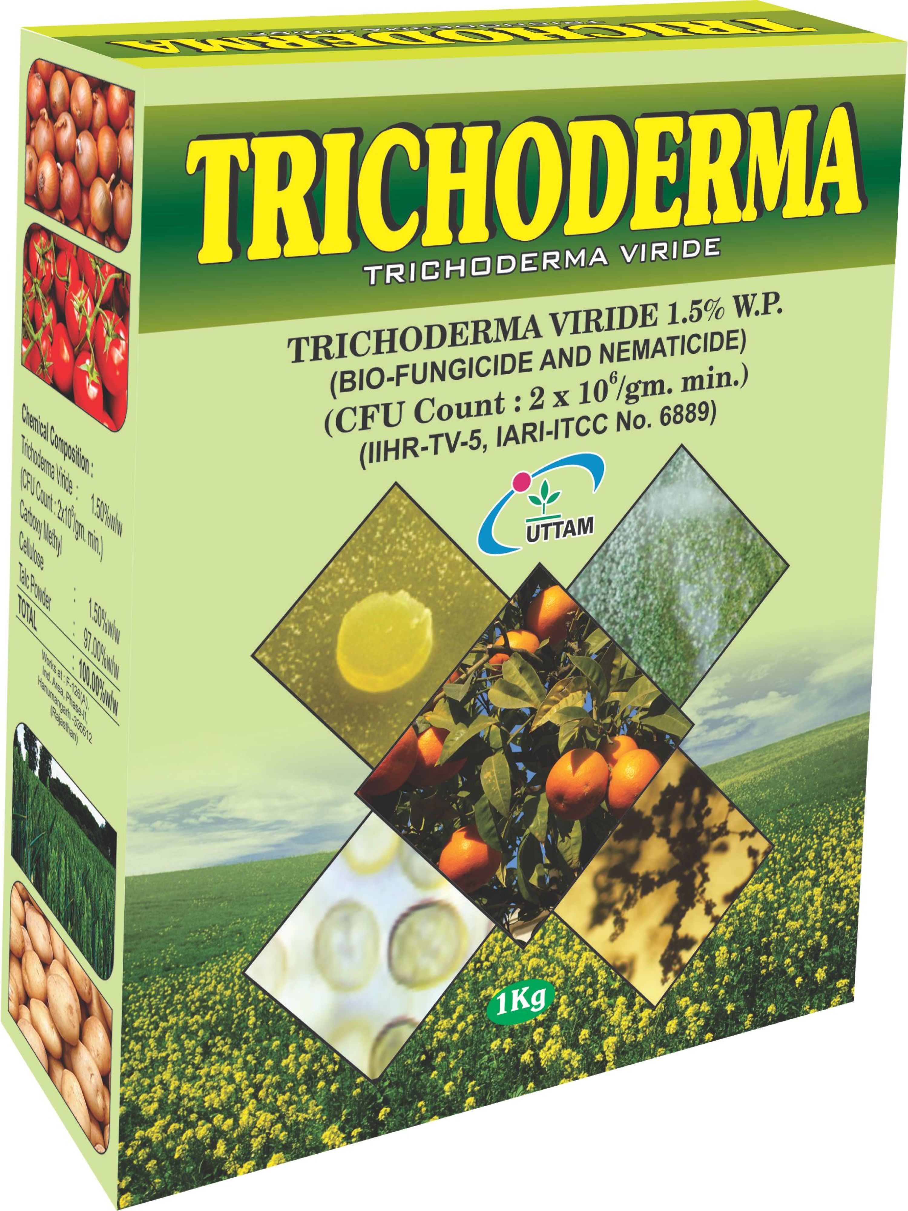 Trichoderma Viride 1.5%WP