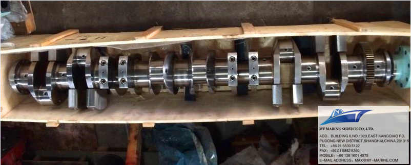 Crankshaft for Wartsila 8L20 (unused)