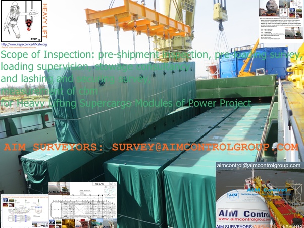 LOADING CONTROL AND SURVEY