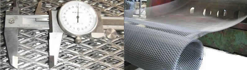 Expanded Aluminum Sheet Security Mesh, Filter Screen and Wall Cladding Panels