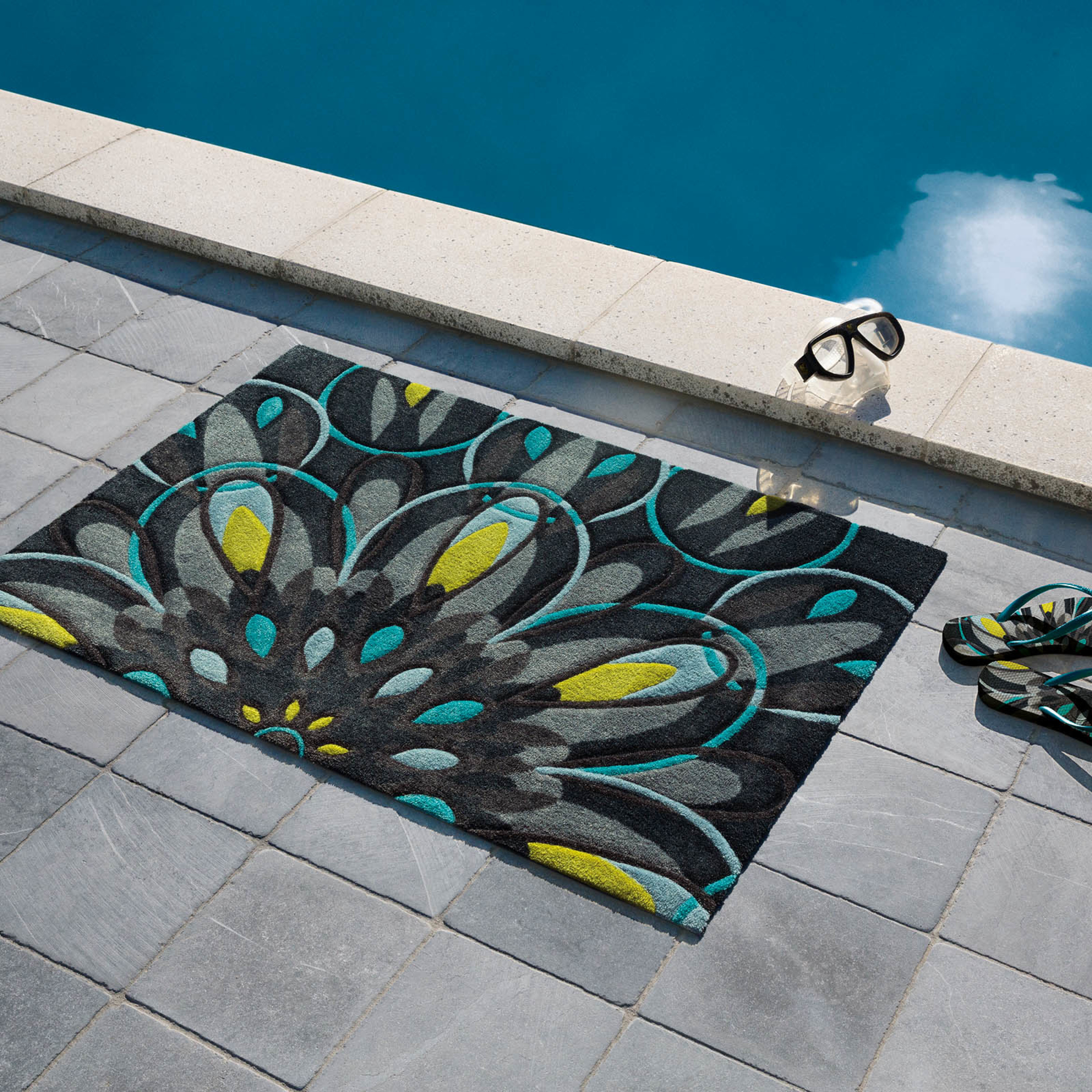 Living Mats - Style 039 52 Black Grey