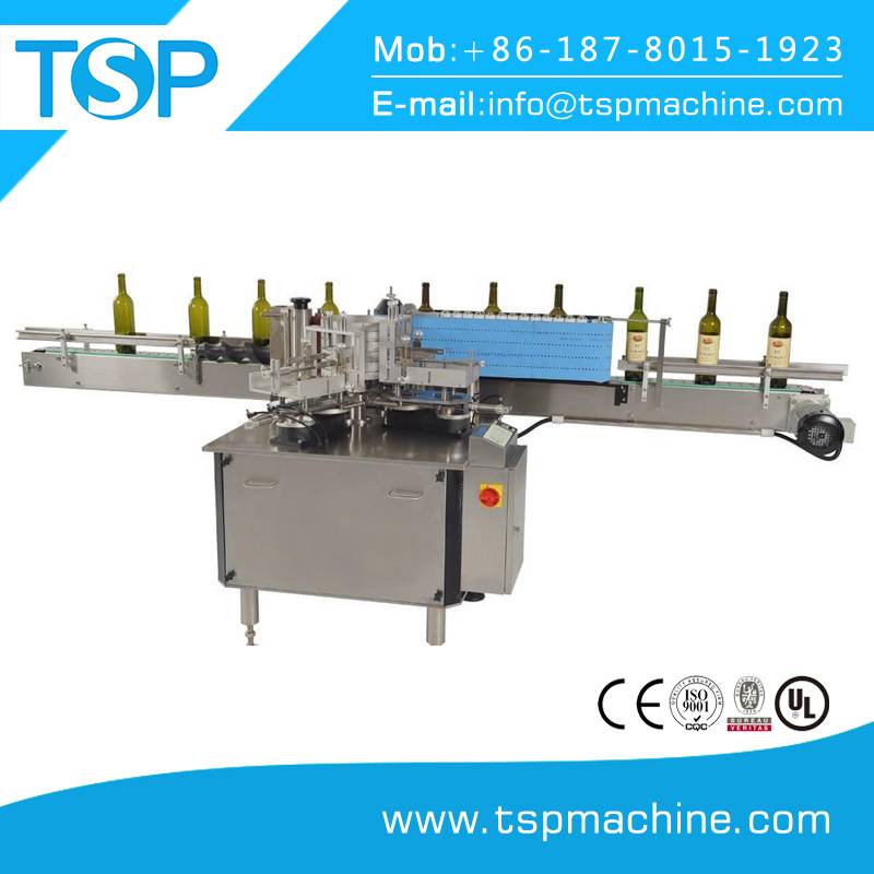 Glass bottle label application machines label glue machine