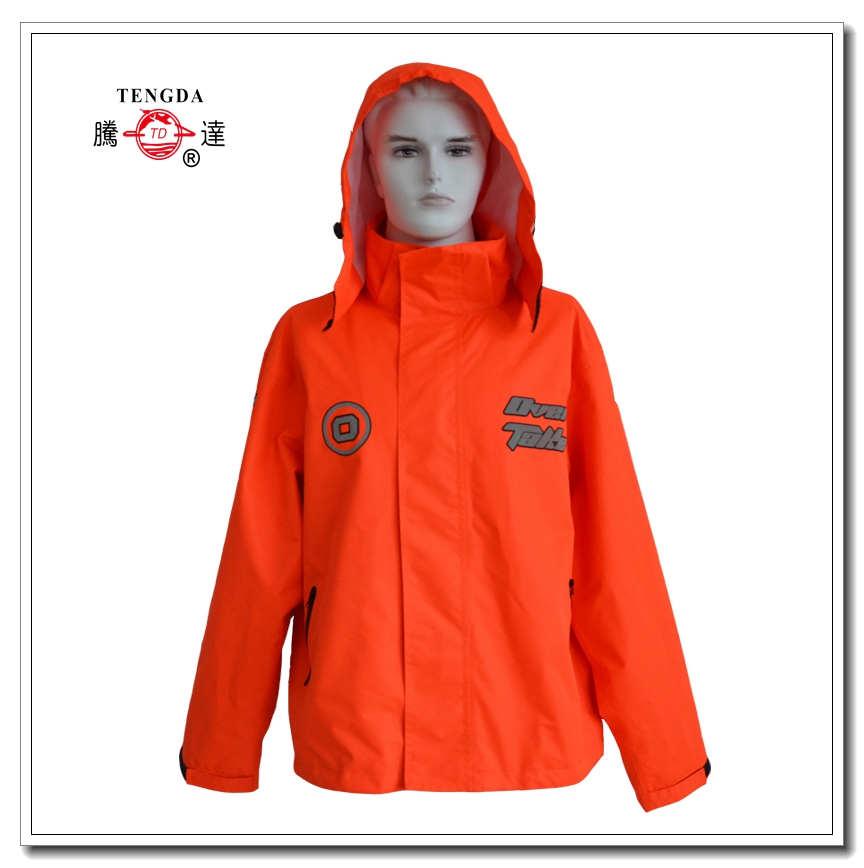 reflective safety raincoat