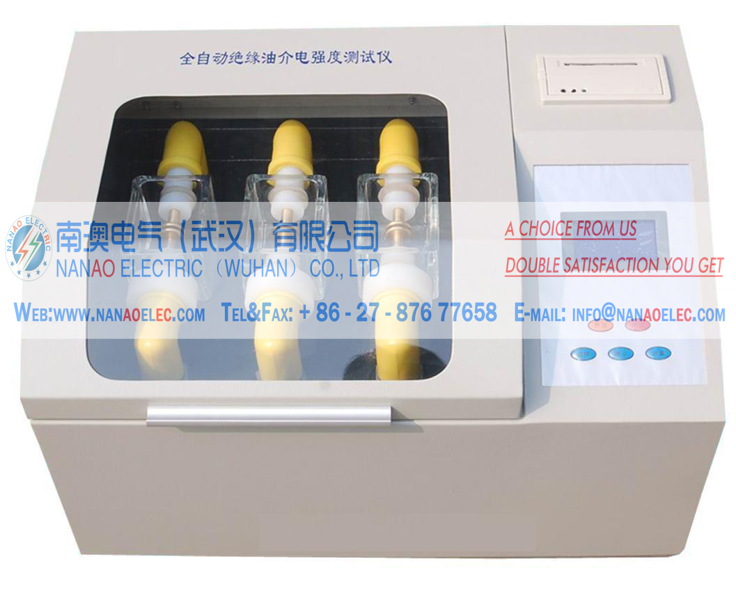 NAIJJ Automatic Insulating Oil Dielectric Strength Tester(three cup),Insulating oil tester, oil withstand voltage tester, insulating oil withstand voltage tester, oil dielectric strength tester, insulating oil dielectric strength automatic tester