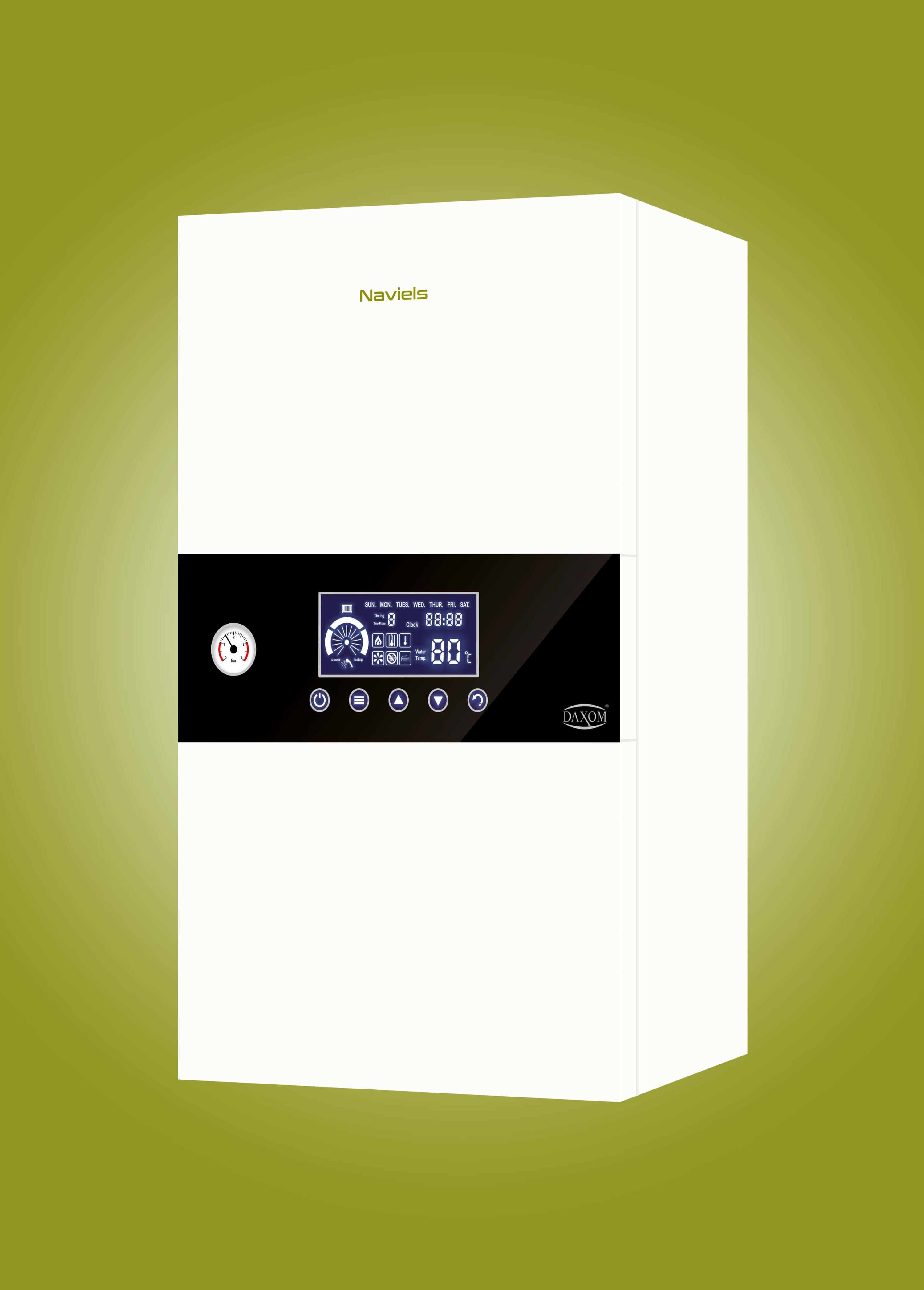 Wall hung electric boiler