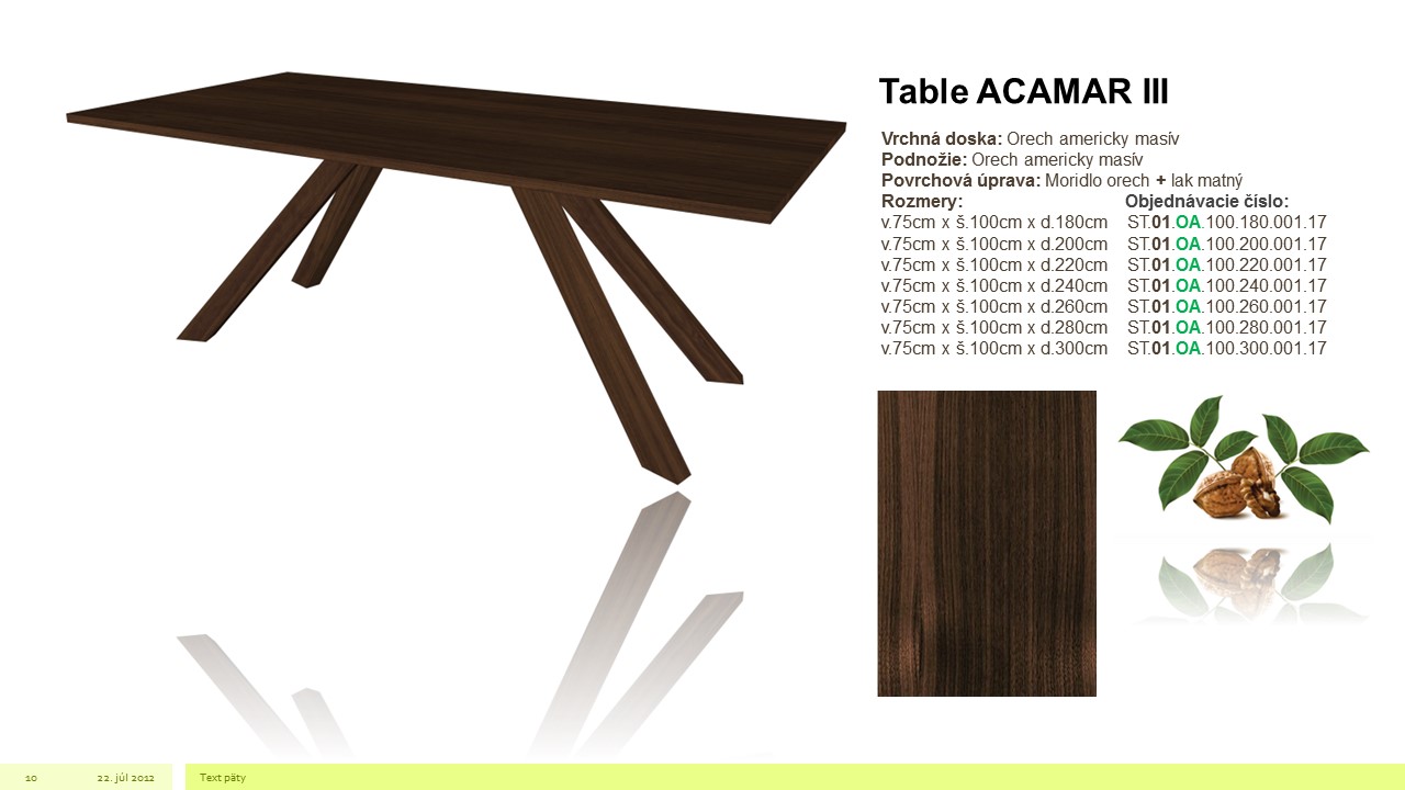 Table ACAMAR III