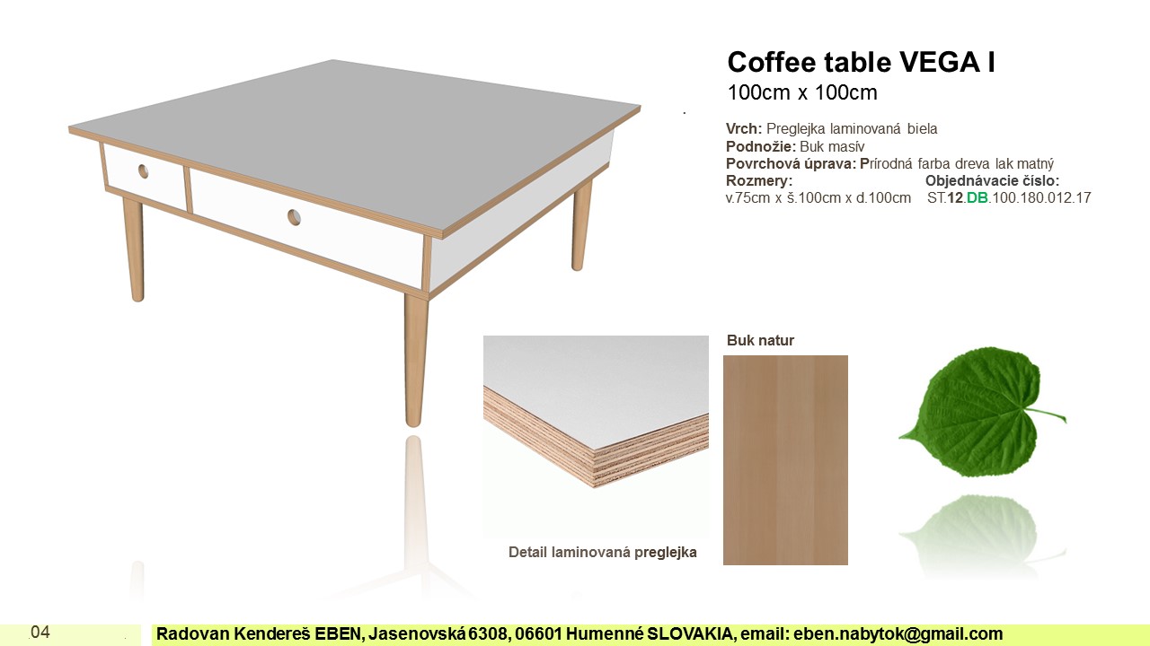 Coffe table VEGA I