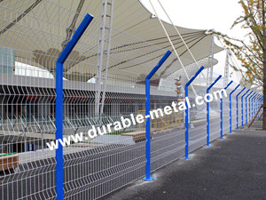 D Post Welded Mesh Fencing