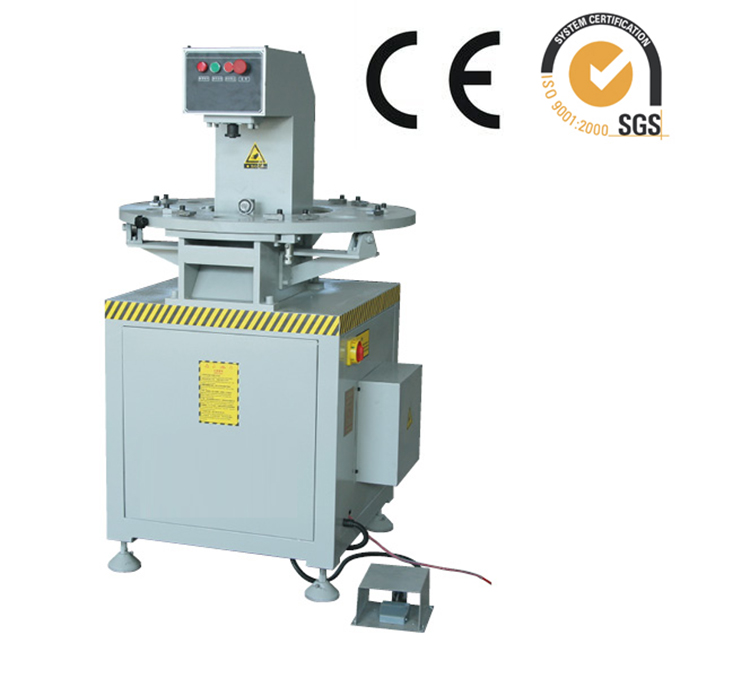 Hydraulic aluminium profile punching machine 