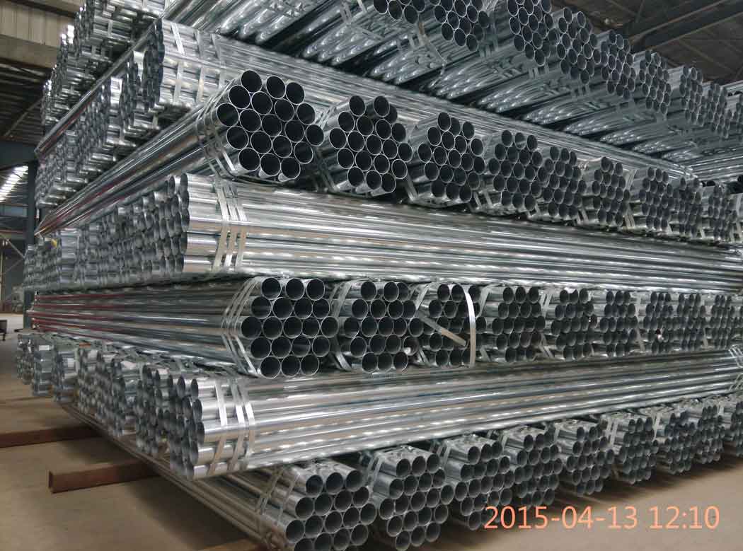 export to india market 40-60g/m2  gi pipe in China Dongpengboda