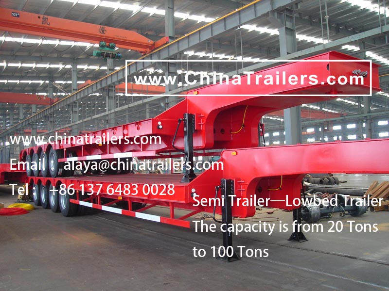 ChinaTrailers manufacture Modular Trailers fully compatible with original Nicolas MDED for Chile