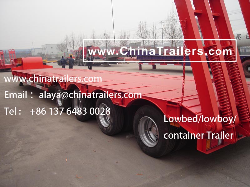 .ChinaTrailers manufacture Semi Trailers fully compatible with original Goldhofer THP/SL for Ecuador