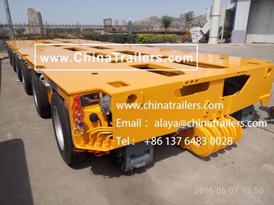 ChinaTrailers manufacture Modular Trailers fully compatible with original Goldhofer THP/SL for Mexico 