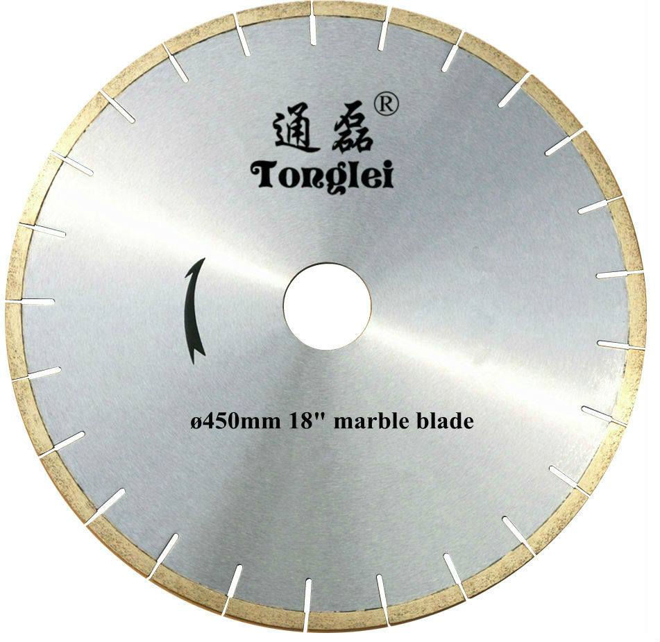 Diamond saw blade for marble cutting