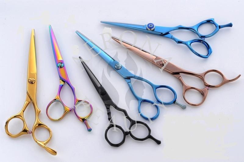 Scissors for Hairdressing PVD Plasma Titanium Coated