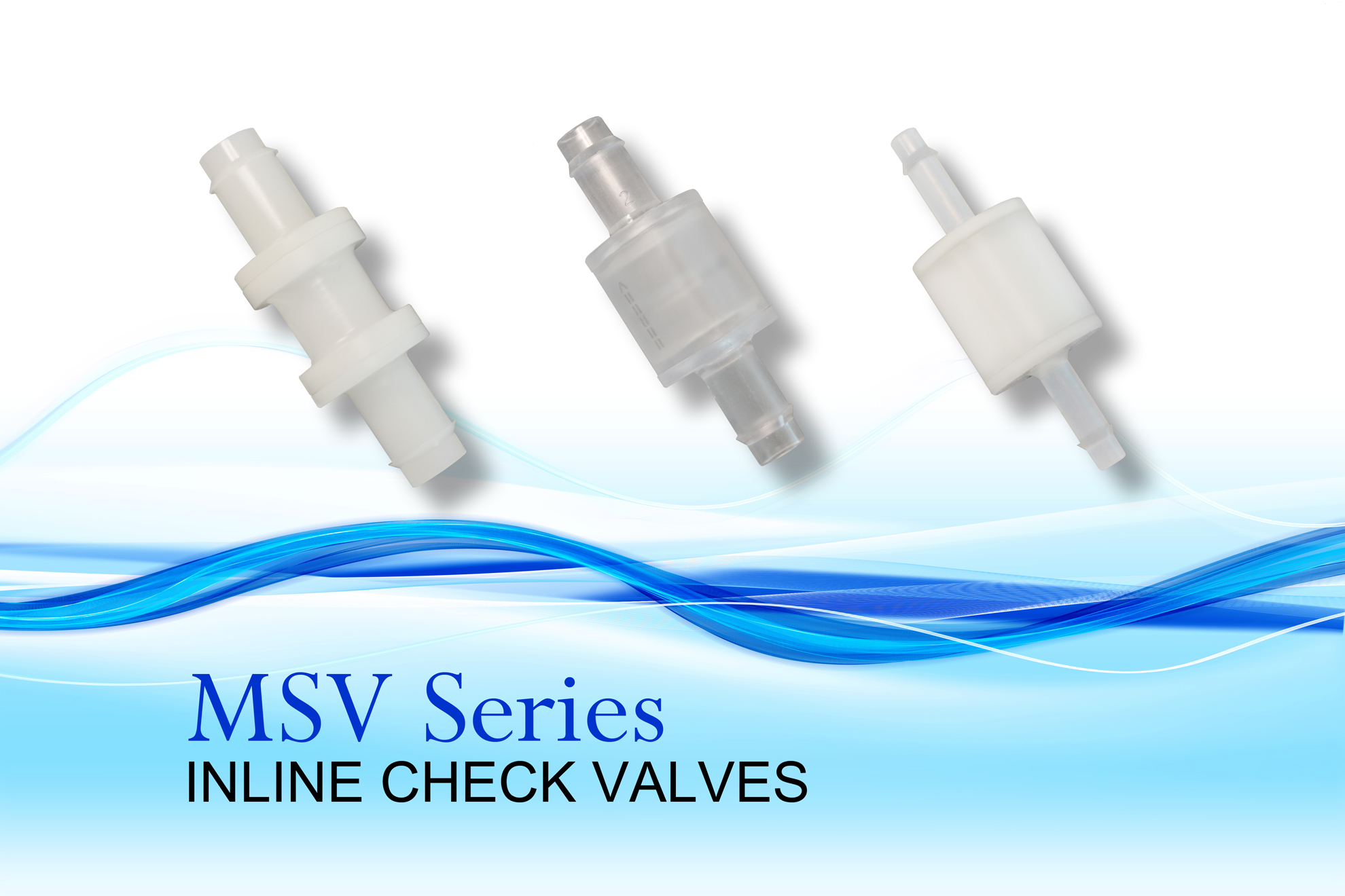 MSV Series - Inline Spring-Loaded Check Valves