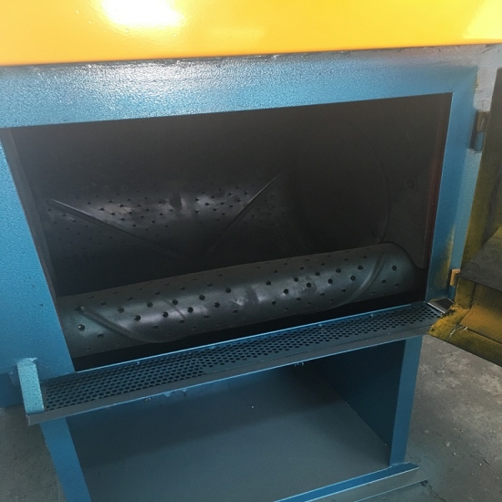 Steel Belt Tumblast Machine, Deburring